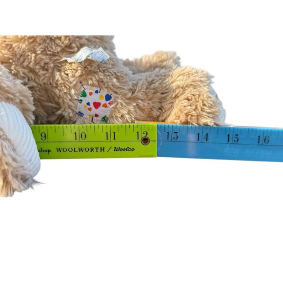 Build A Bear Rag Patches & Corduroy Teddy Plush Stuffed Security Support Pet Toy - Picture 15 of 16
